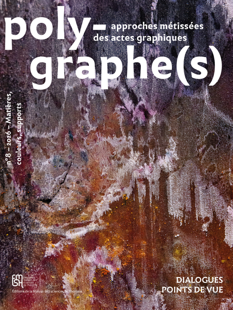 Polygraphe(s), approches métissées des actes graphiques, n°8/2026