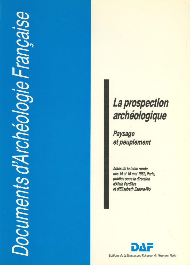 La Prospection archéologique