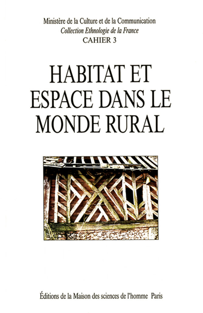 Habitat et espace dans le monde rural