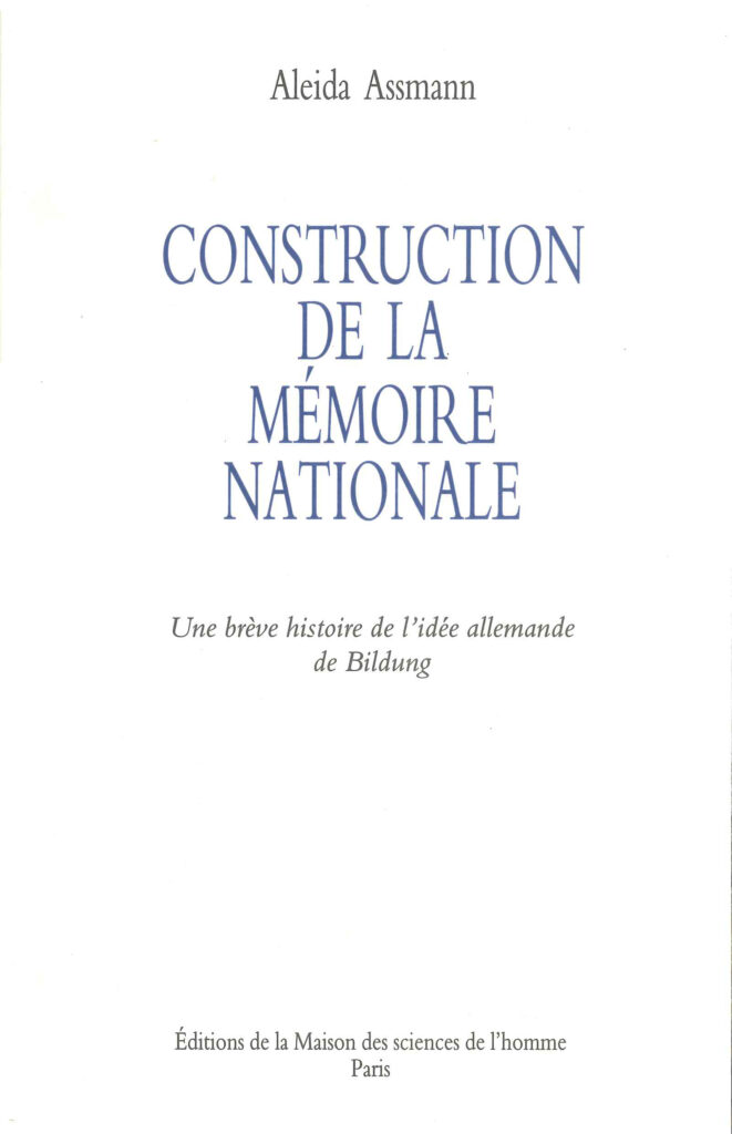 Construction de la mémoire nationale