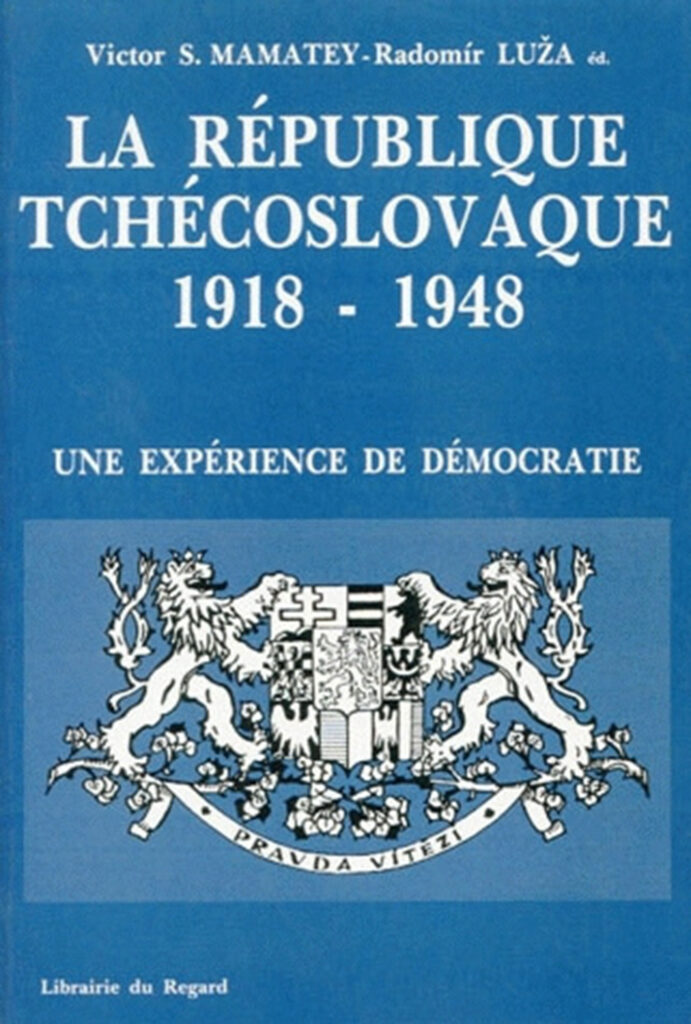 La République tchécoslovaque, 1918-1948