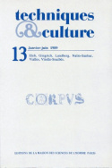 Techniques & culture, n°13/janv.-juin 1989