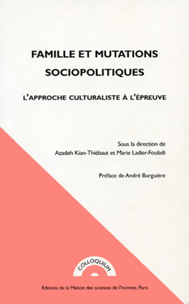 Famille et mutations sociopolitiques