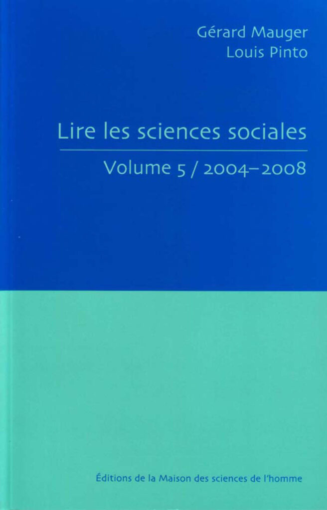 Lire les sciences sociales