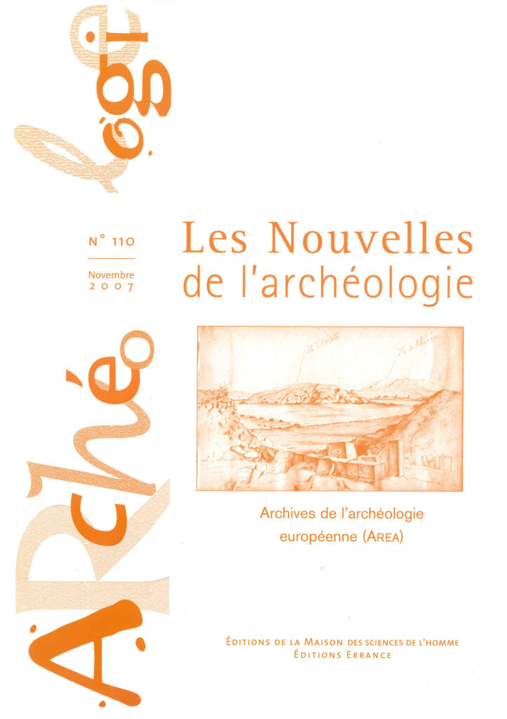 Nouvelles de l'archéologie (les), n°110, décembre 2007