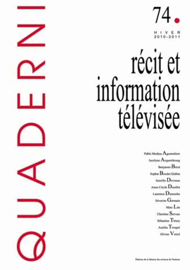 Quaderni, n° 74/hiver 2010-2011