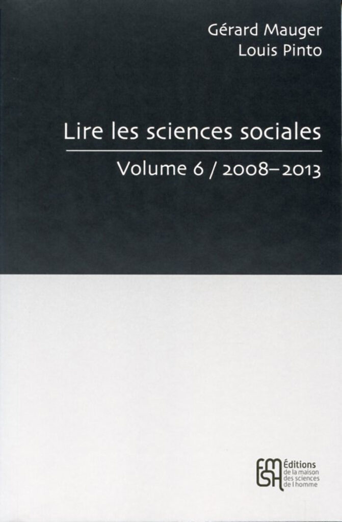 Lire les sciences sociales