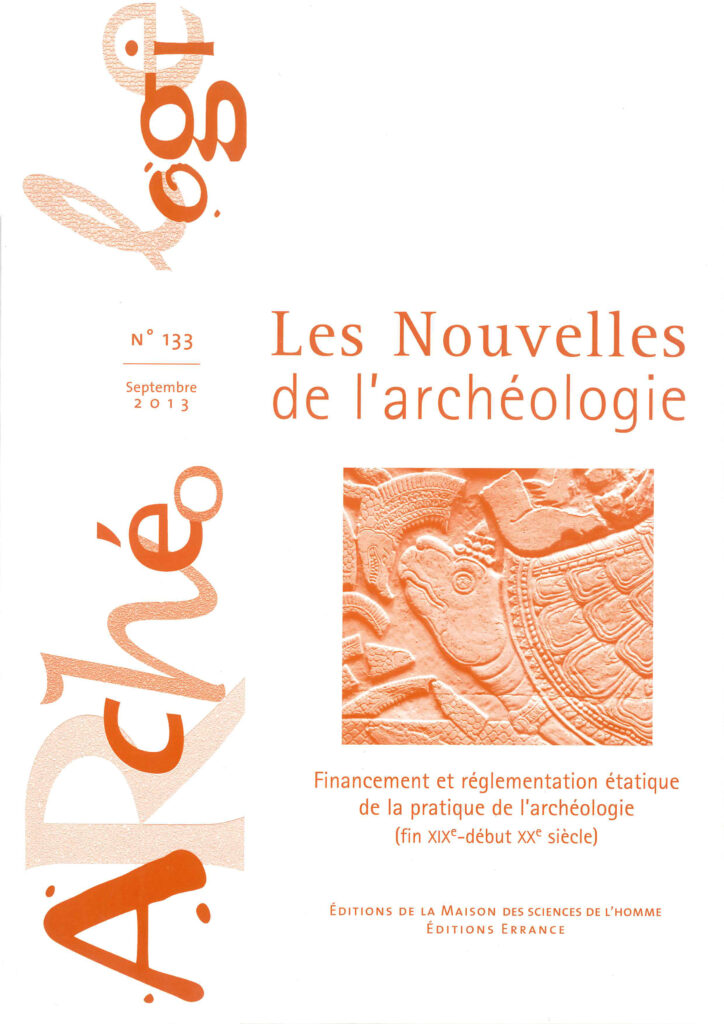Les Nouvelles de l'archéologie n° 133/septembre  2013