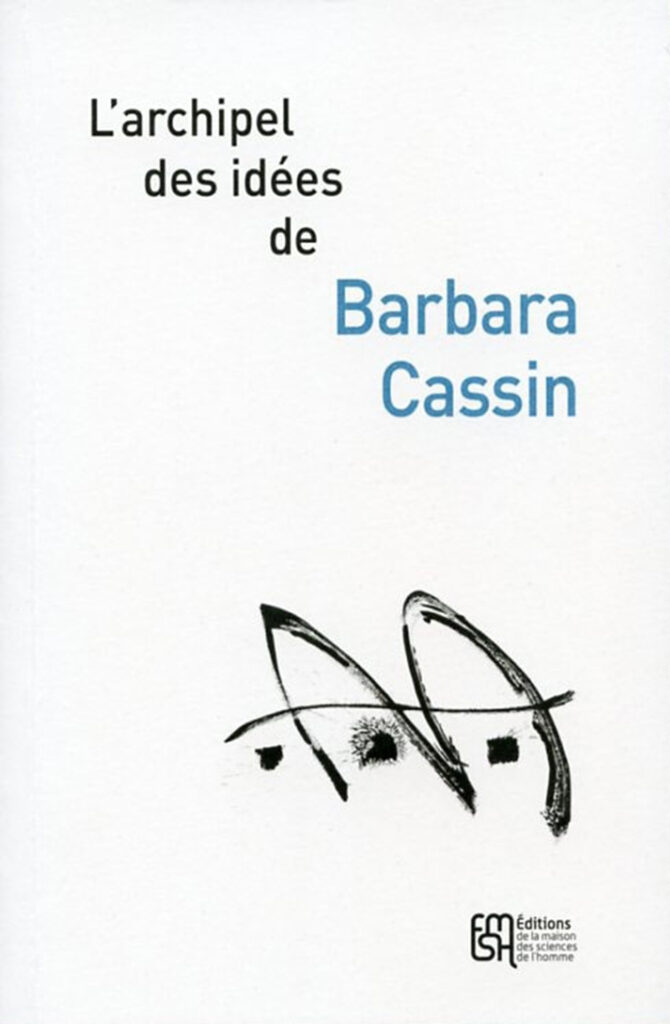L' Archipel des idées de Barbara Cassin