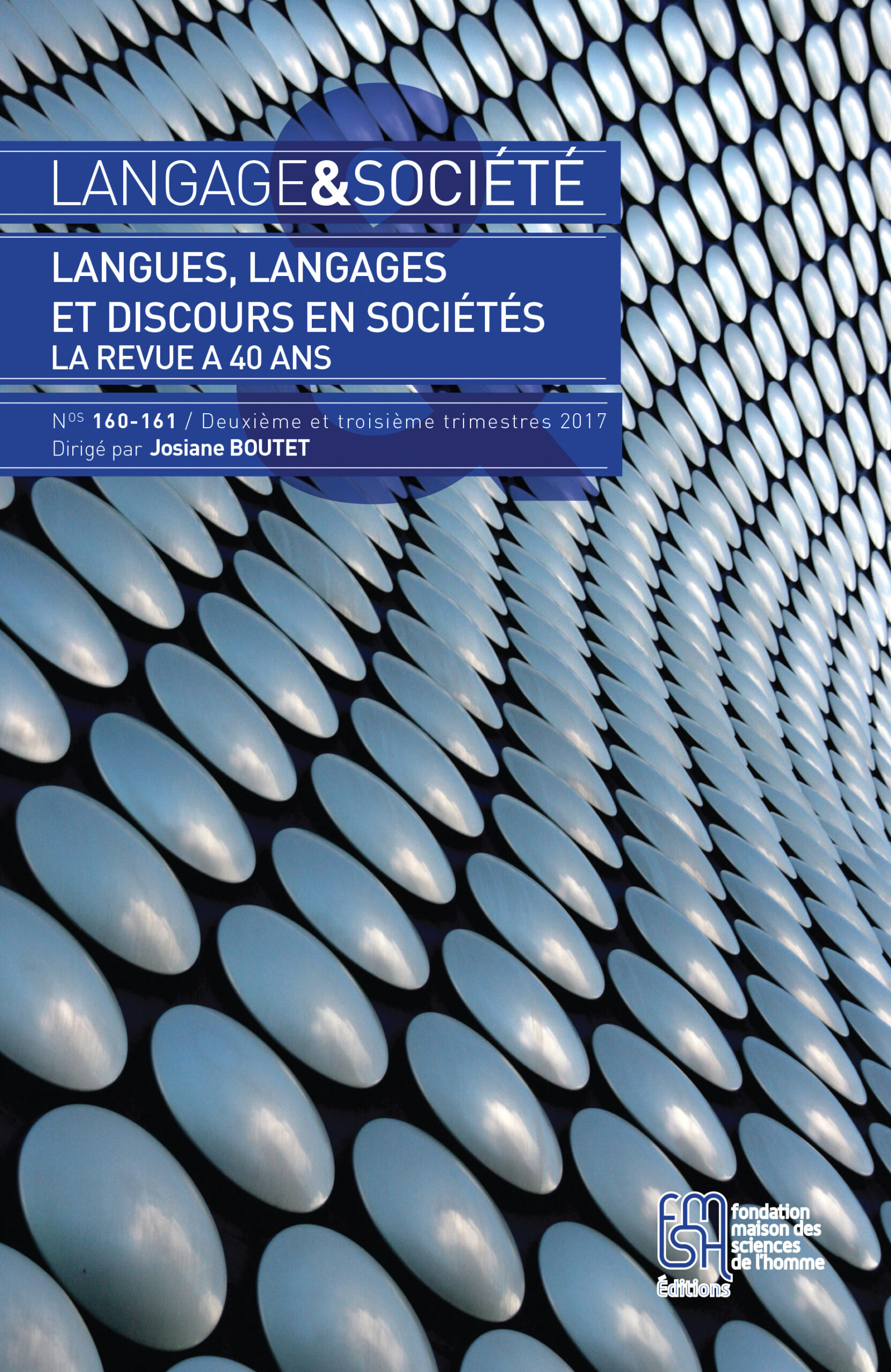 Langage et société, n° 160-161/Deuxième et troisième trimestres 2017