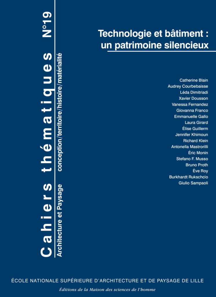 Cahiers thématiques n° 19