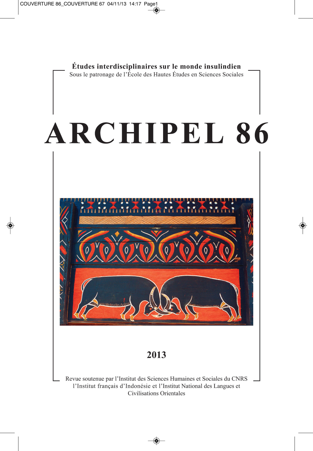 Archipel, n° 86/2013