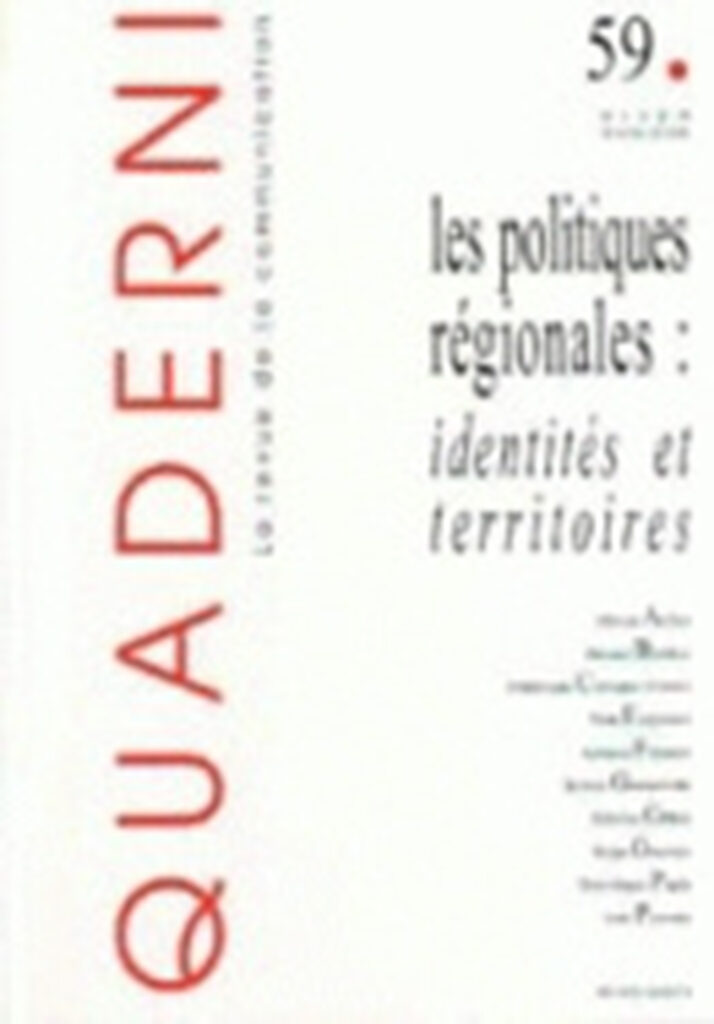 Quaderni, n° 59/hiver 2005-2006