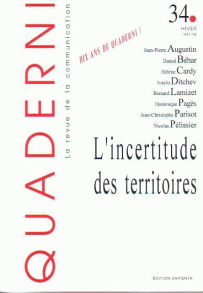 Quaderni, n° 34/hiver 1997-1998