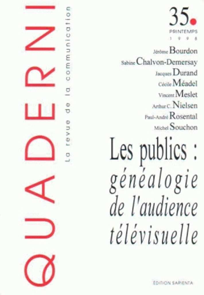 Quaderni, n° 35/printemps 1998