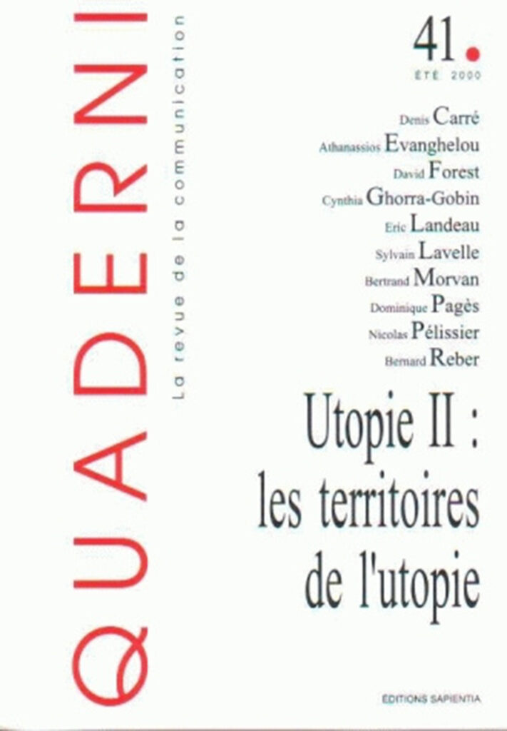 Quaderni, n° 41/été 2000