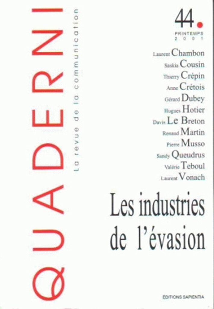 Quaderni, n° 44/printemps 2001