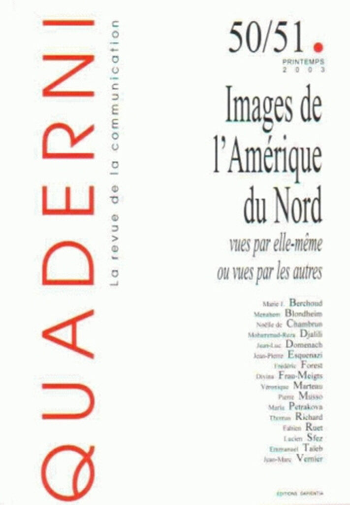 Quaderni, n° 50-51/printemps 2003