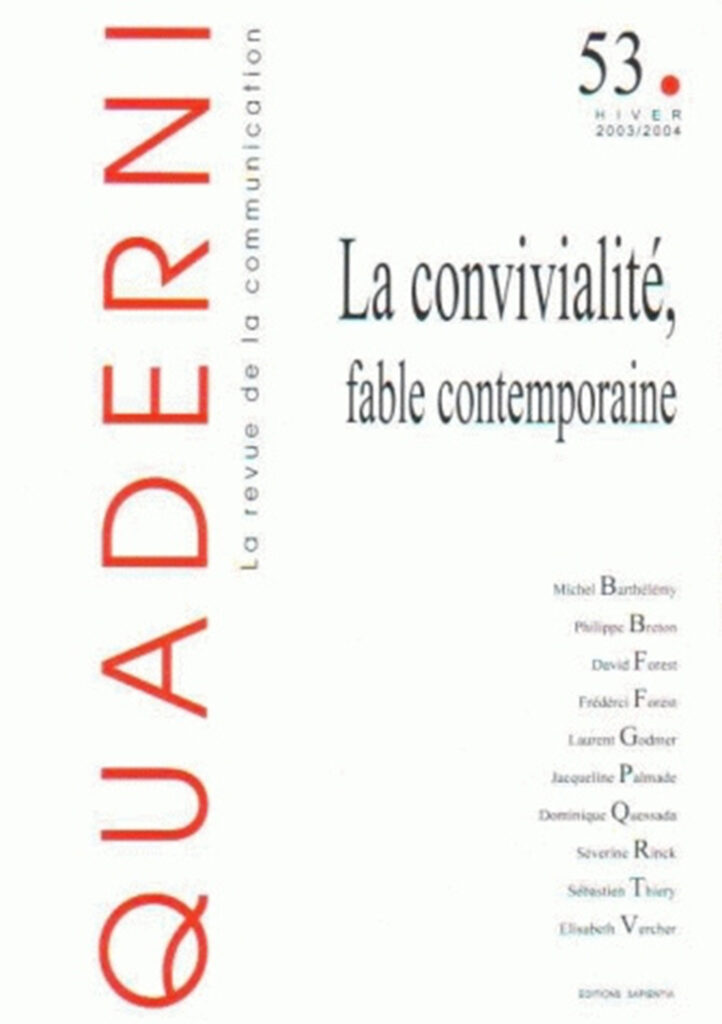 Quaderni, n° 53/hiver 2003-2004