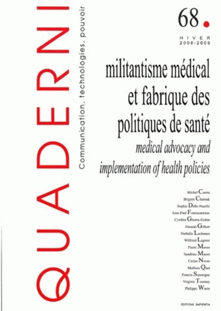 Quaderni, n° 68/hiver 2008-2009