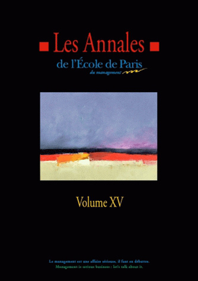 Les Annales de l'EPM - Volume XV